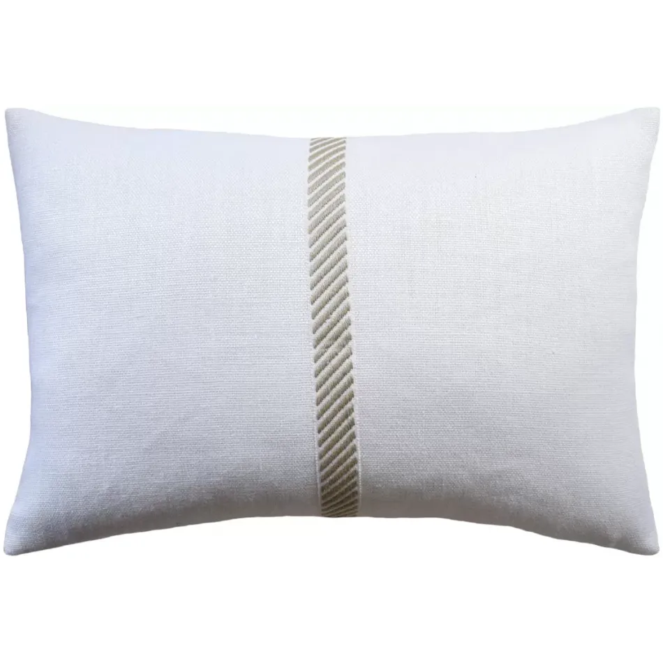 Cabana Tape Salt Beach 14 x 20 in Pillow