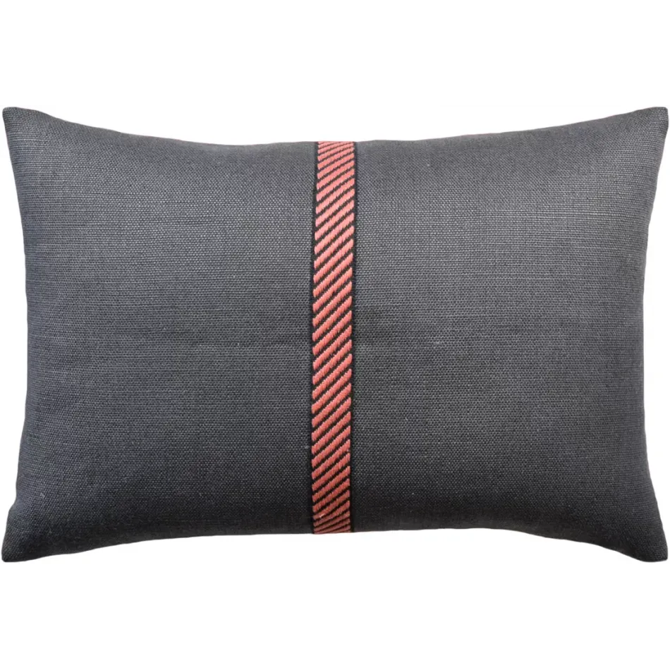 Cabana Tape Shade Poppy 14 x 20 in Pillow