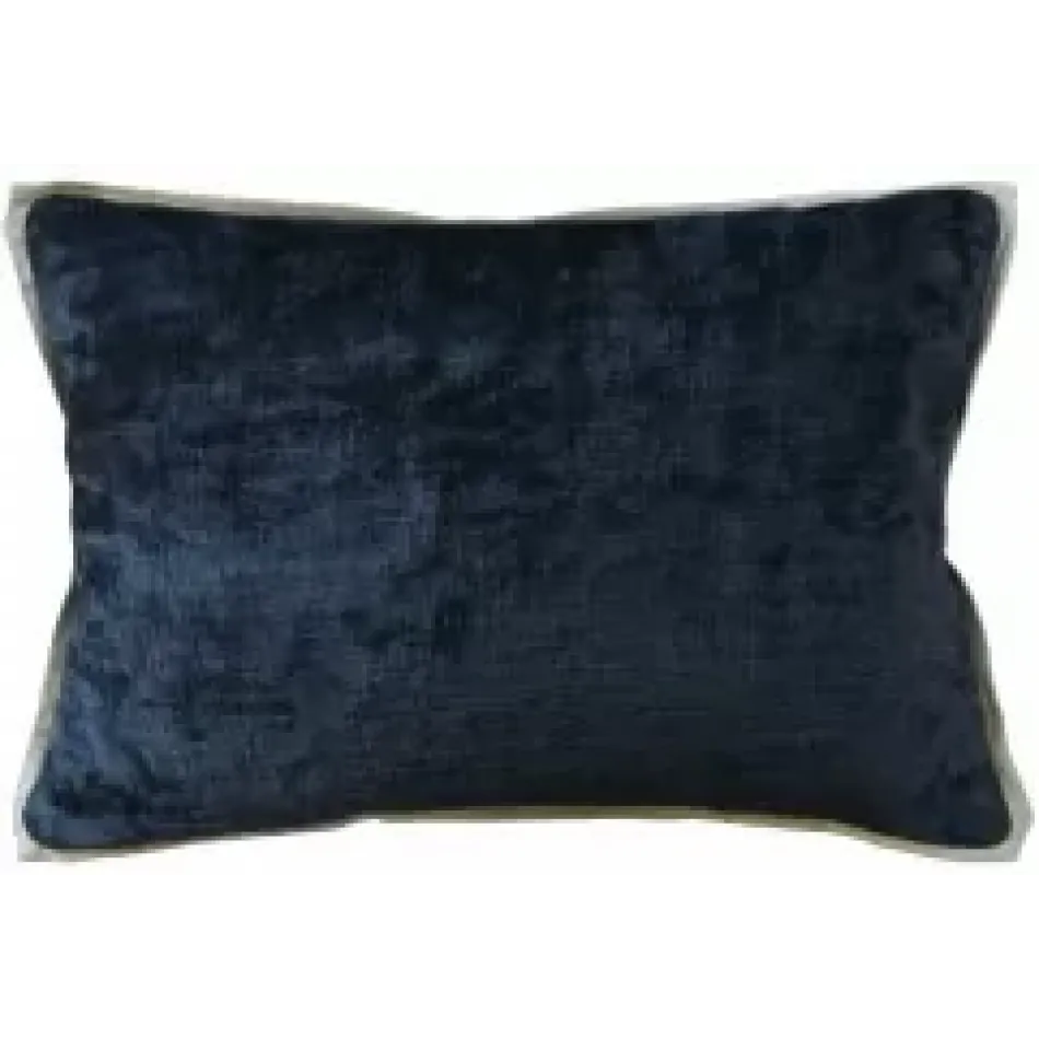 Umbria Dark Indigo 14 x 20 in Pillow