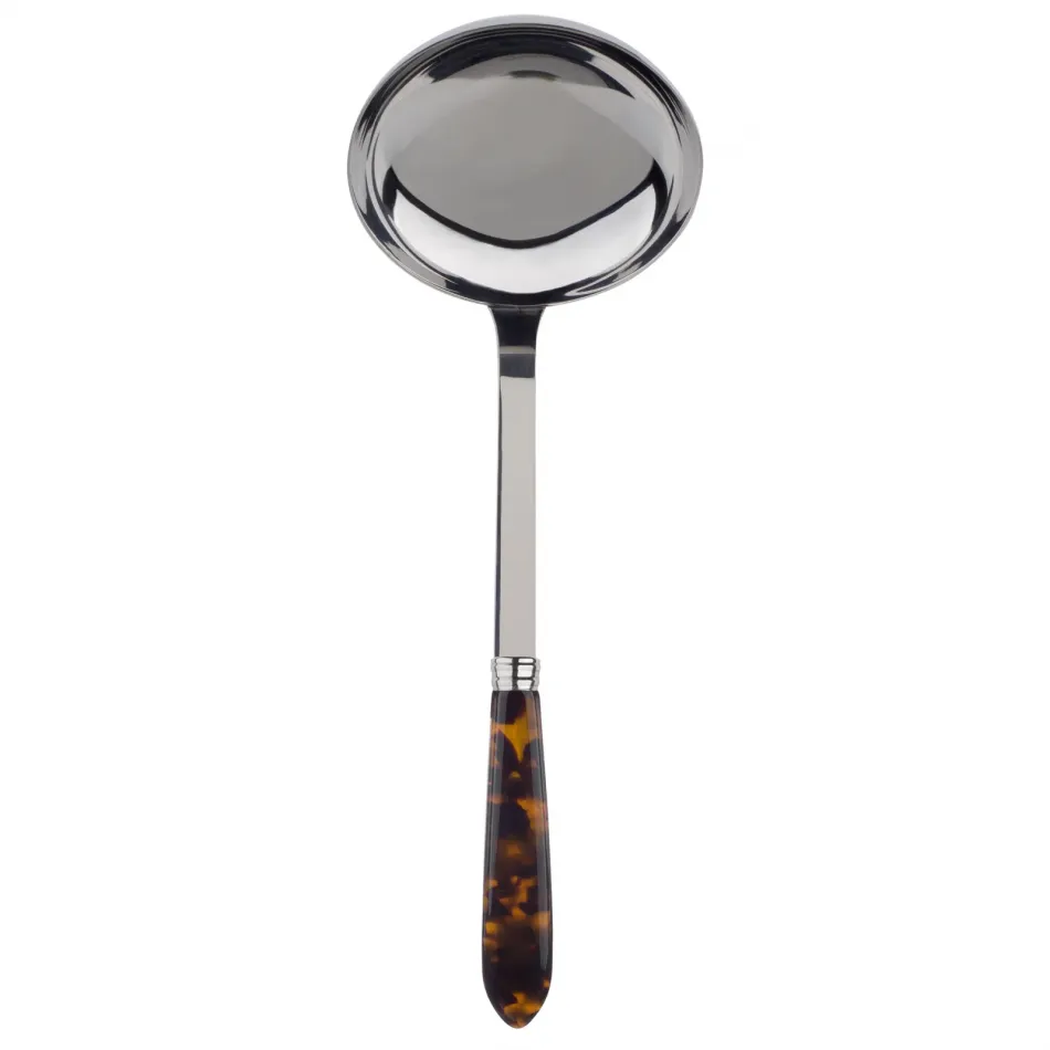 Faux Tortoise Ladle 10.5"