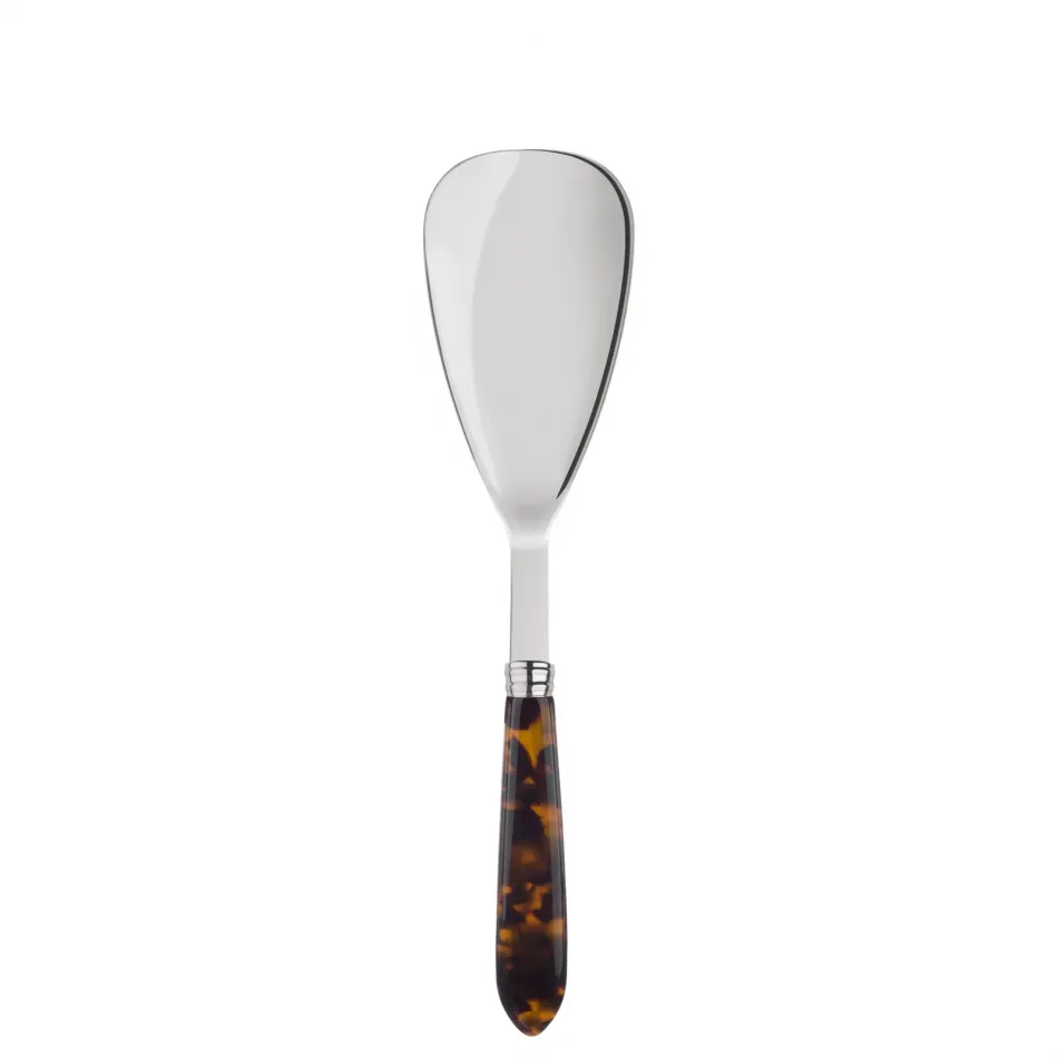 Faux Tortoise Rice Serving Spoon 10"