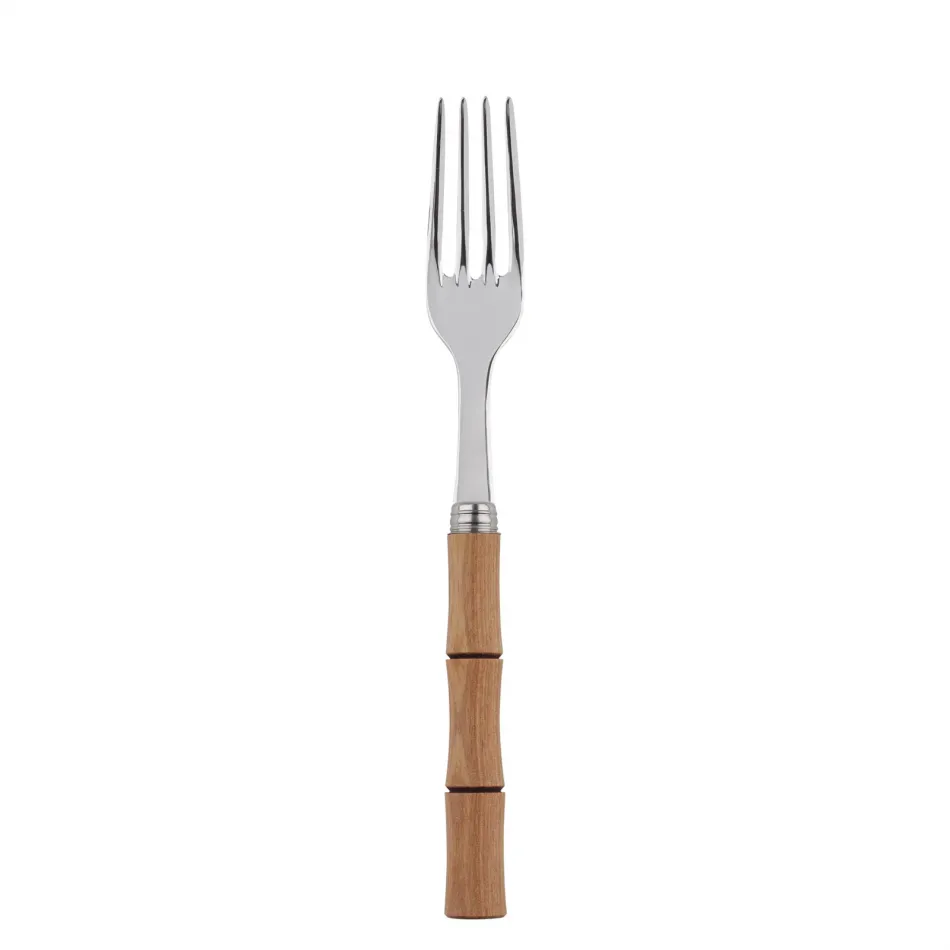 Bamboo Light Wood Dinner Fork 8.5"