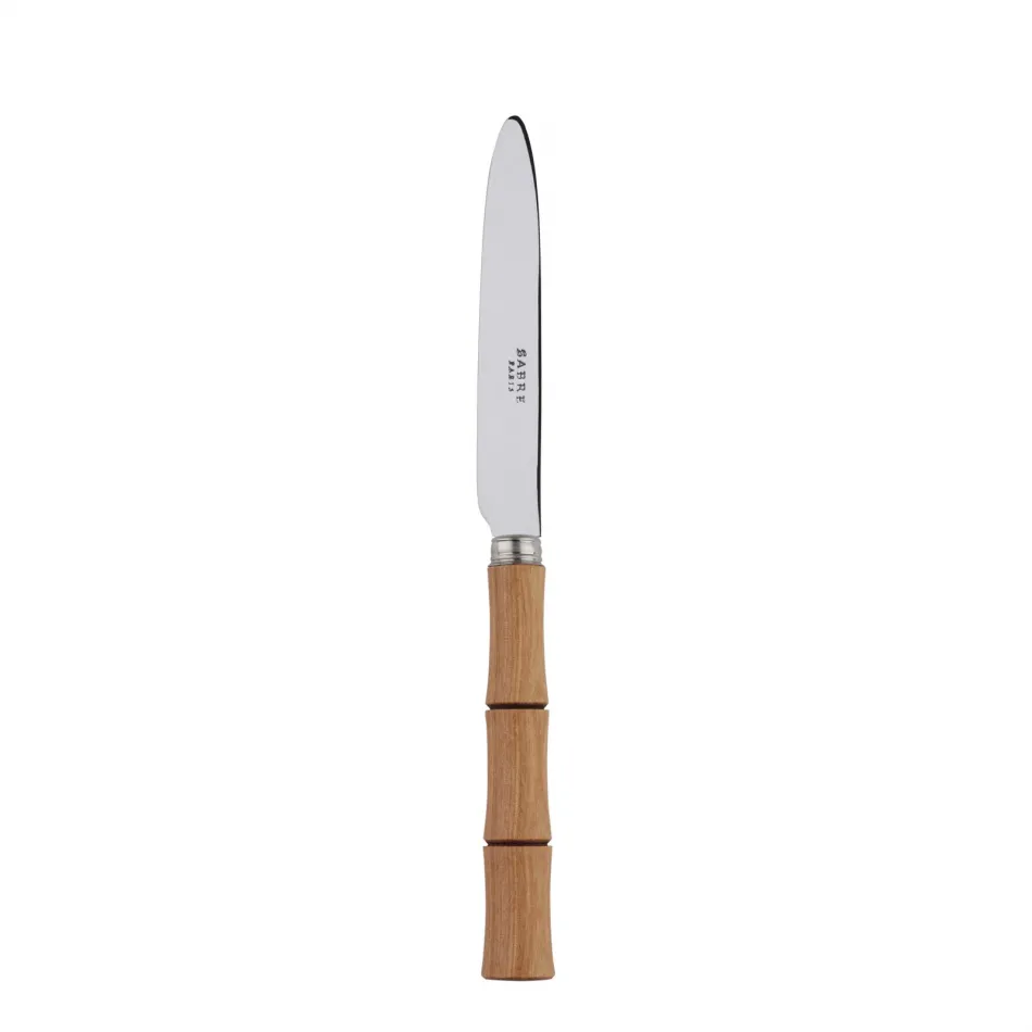 Bamboo Light Wood Dessert Knife 8"