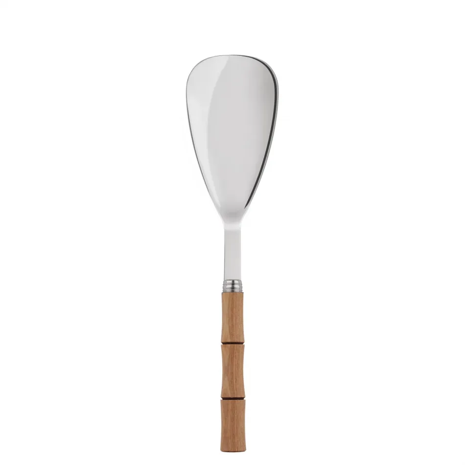 Bamboo Light Wood Rice Serving Spoon 10"