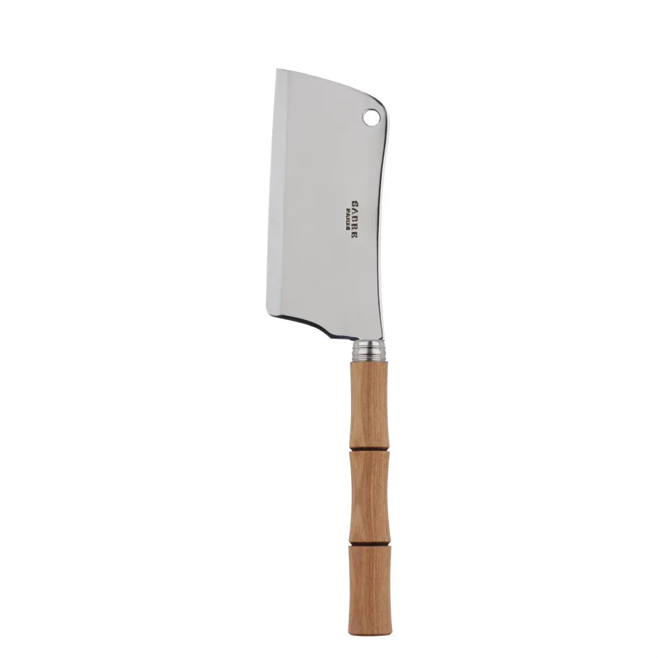 Bamboo Light Wood Cheese Cleaver 8"