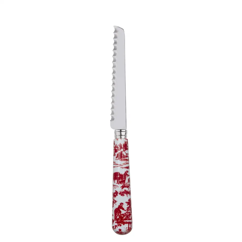 Toile De Jouy Red Tomato Knife 8.5"