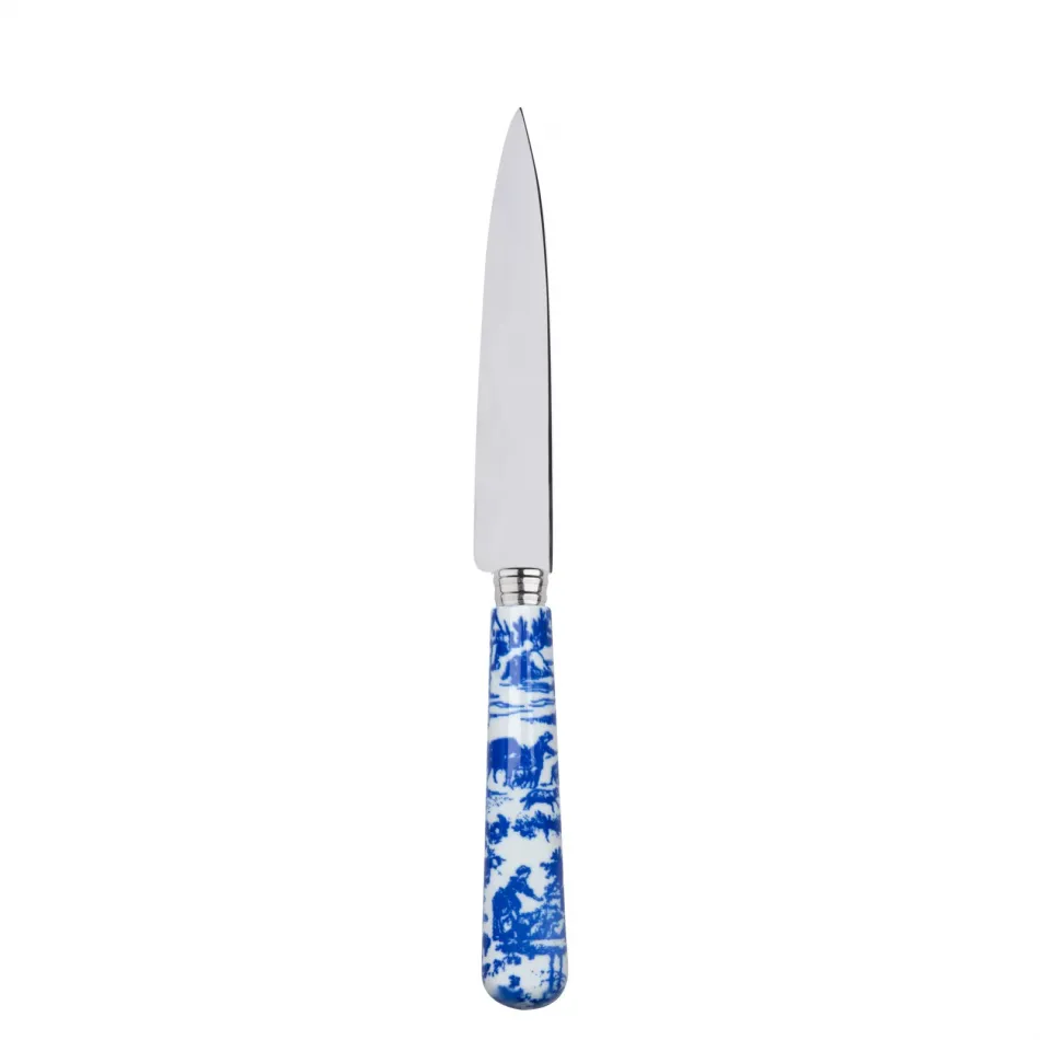 Toile De Jouy Blue Kitchen Knife 8.25"
