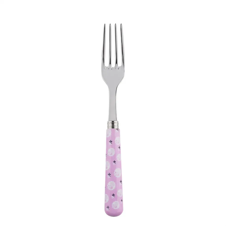 Provencal Pink Dinner Fork 8.5"