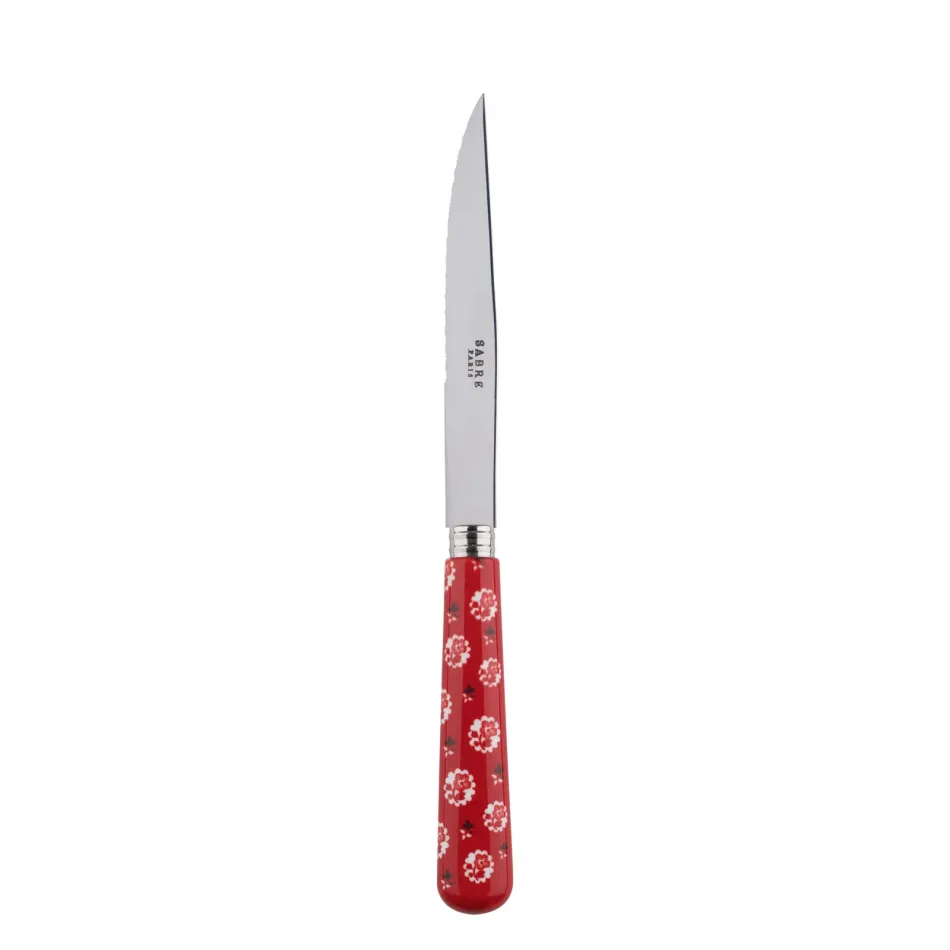 Provencal Red Steak Knife 9"