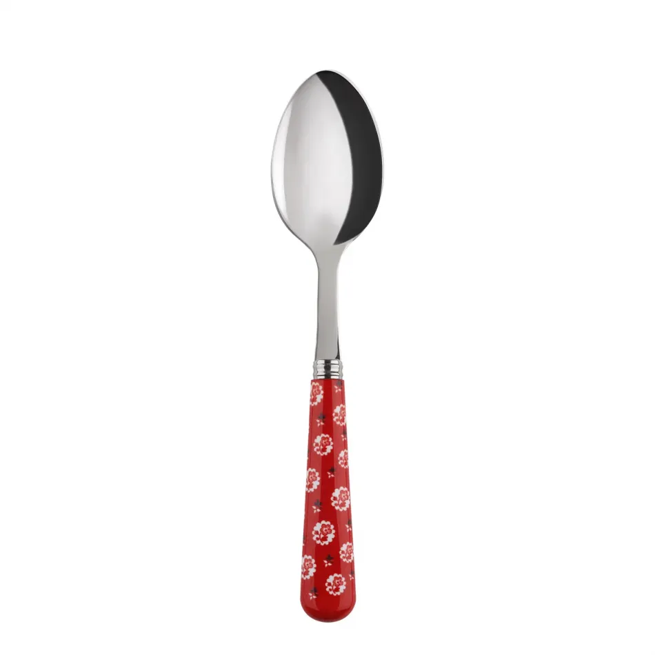 Provencal Red Dessert Spoon 7.5"