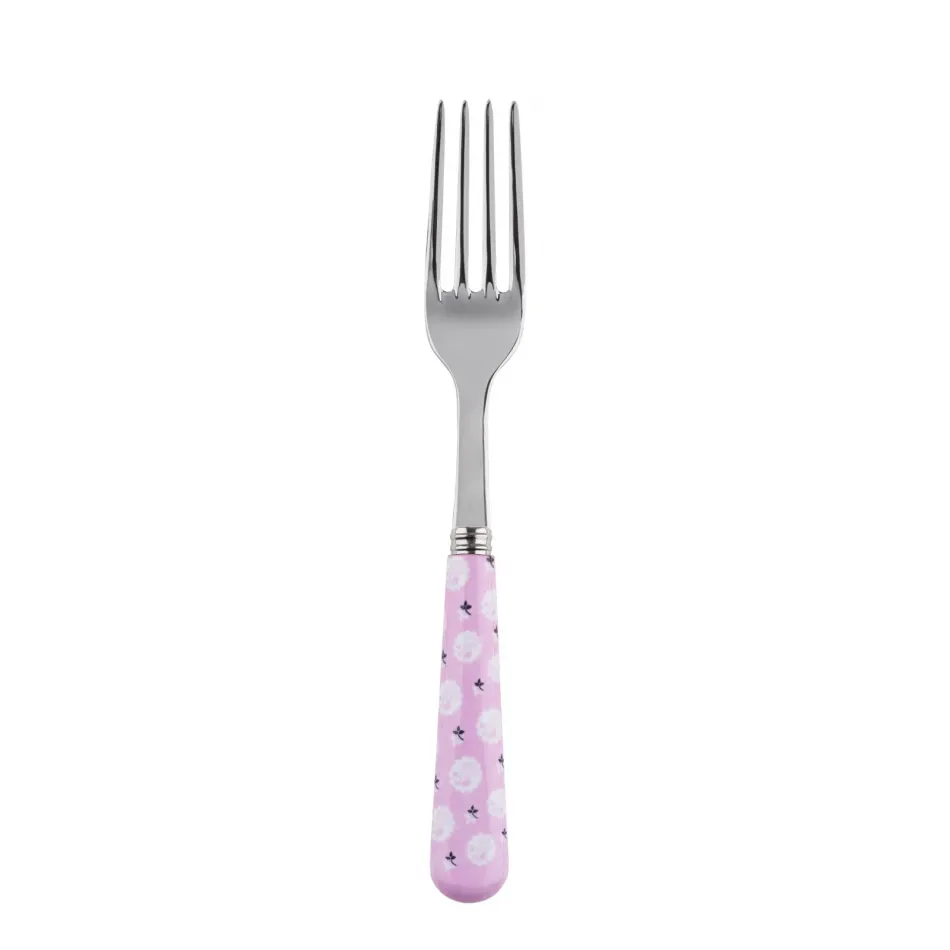 Provencal Pink Salad Fork 7.5"