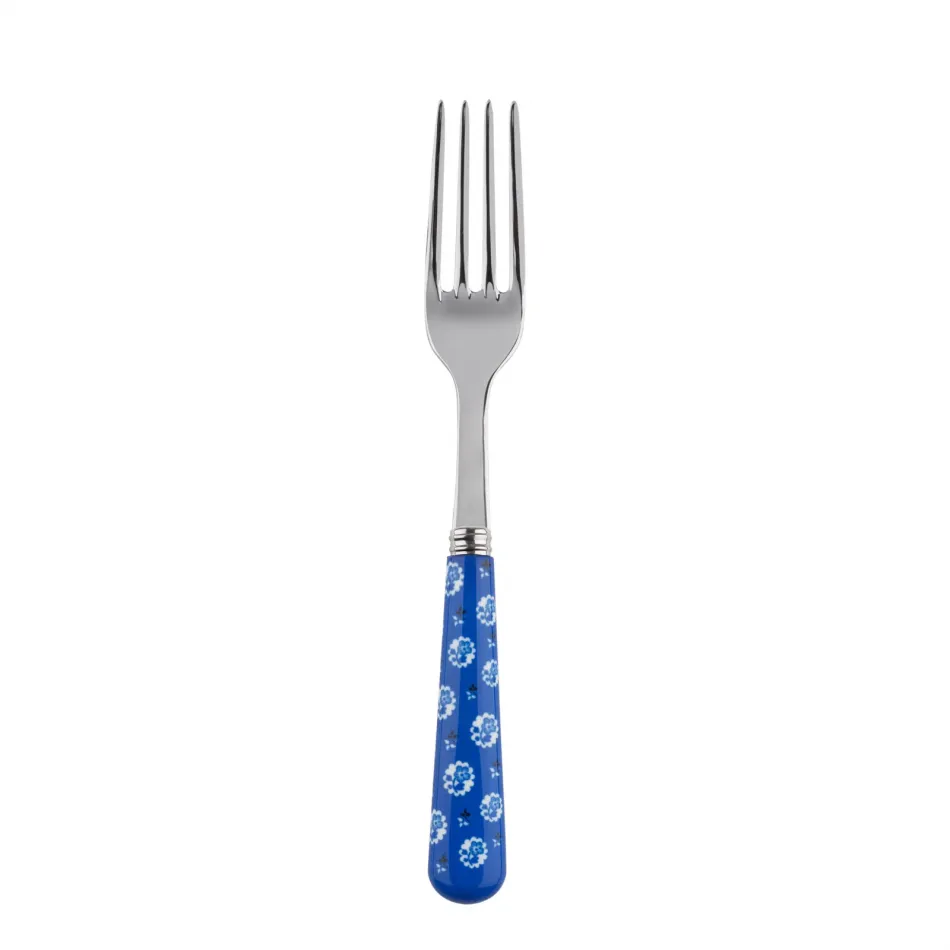 Provencal Lapis Blue Salad Fork 7.5"