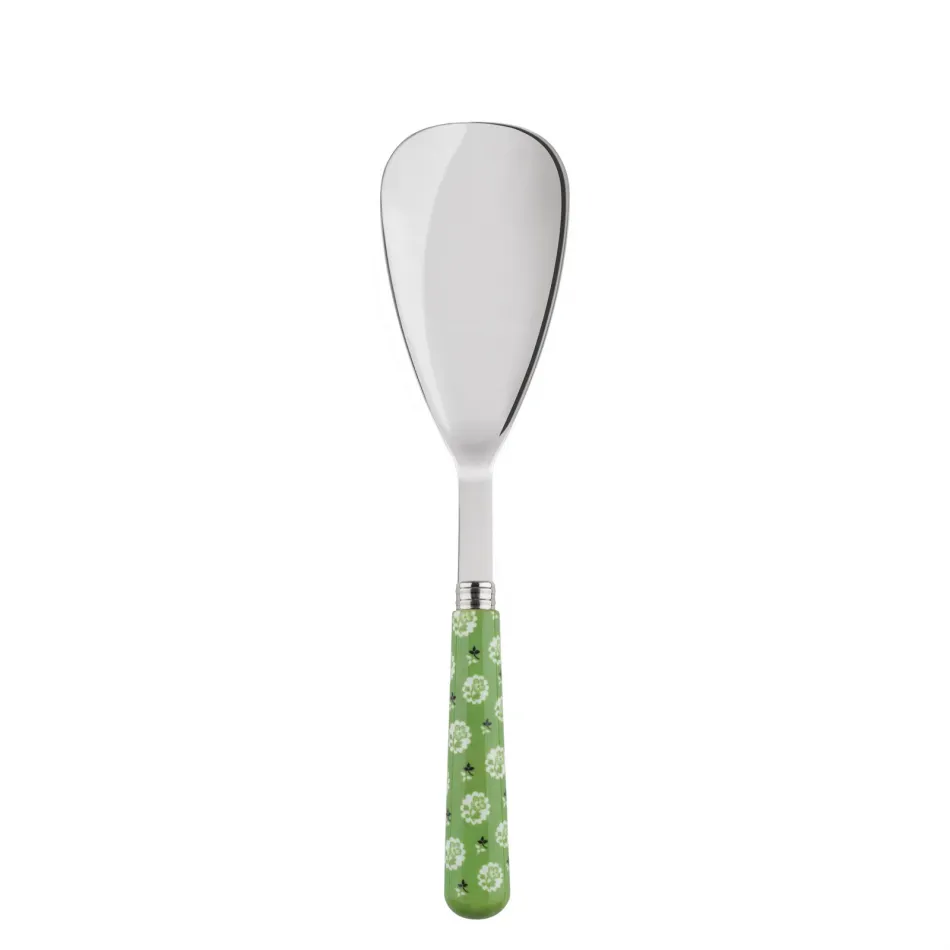 Provencal Garden Green Rice Serving Spoon 10"