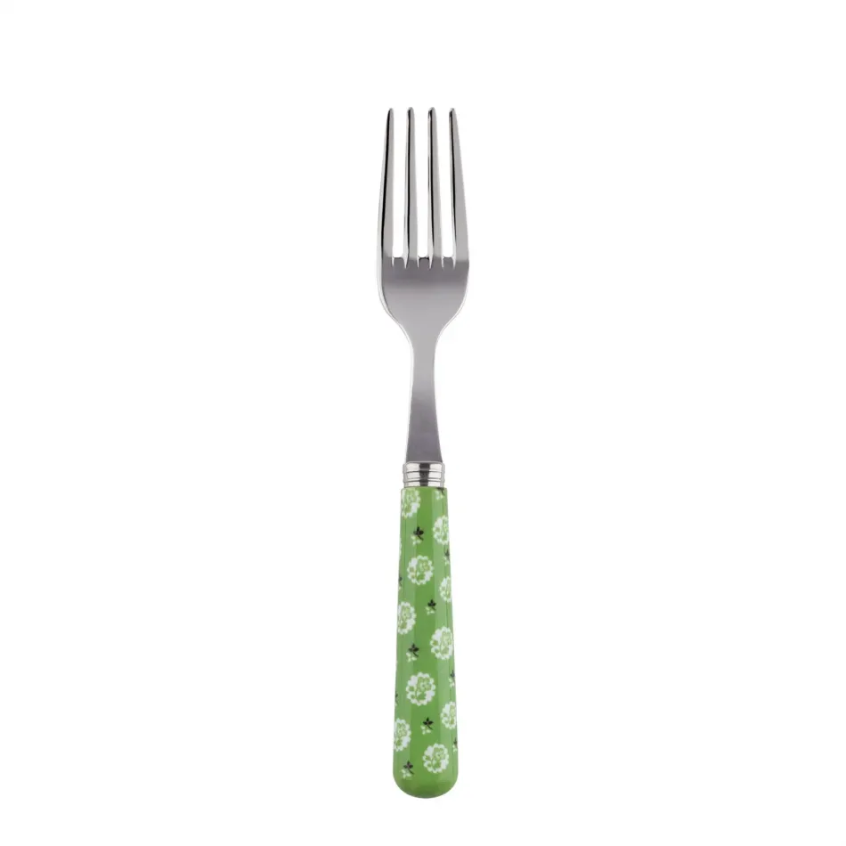 Provencal Garden Green Cake Fork 6.5"