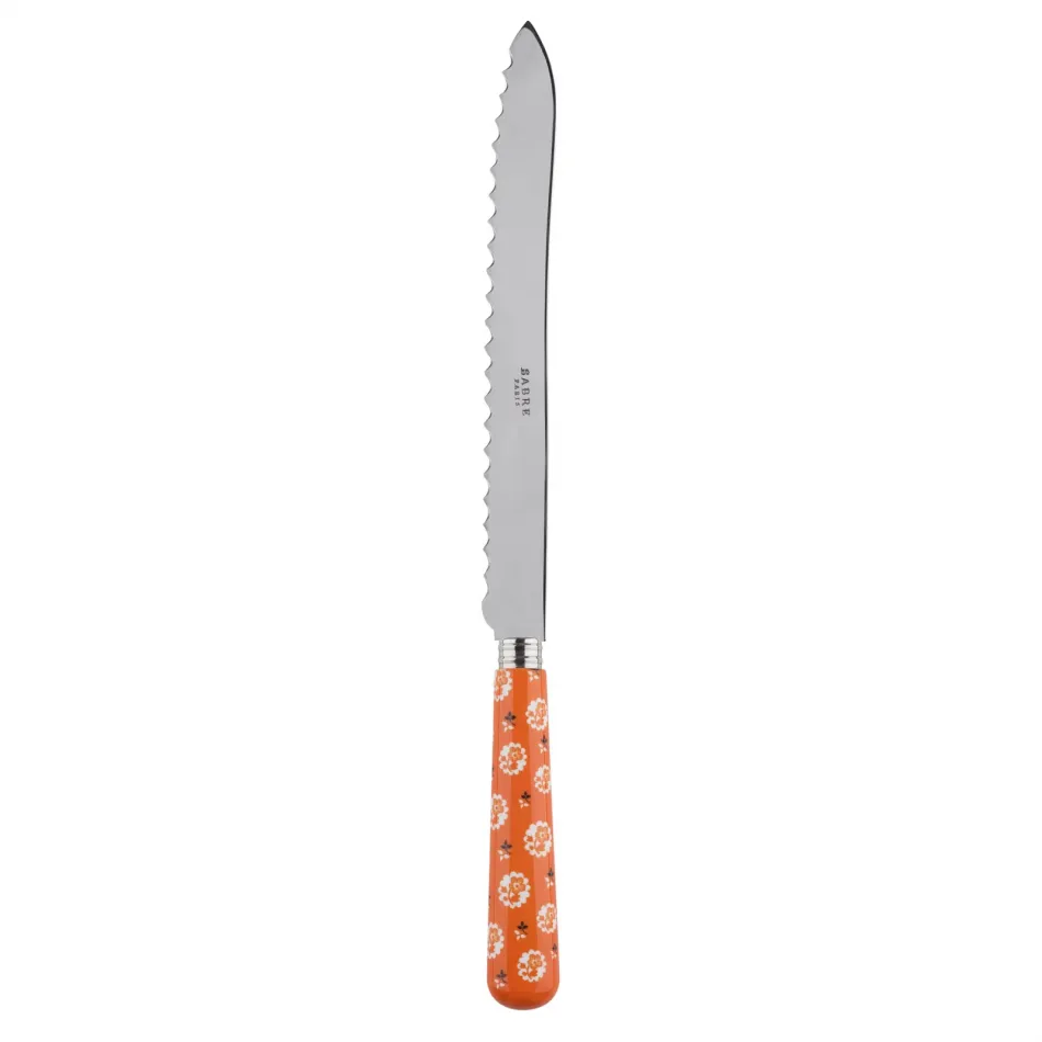 Provencal Orange Bread Knife 11"