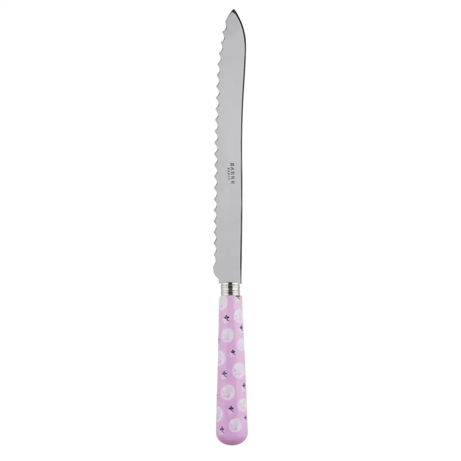 Provencal Pink Bread Knife 11"