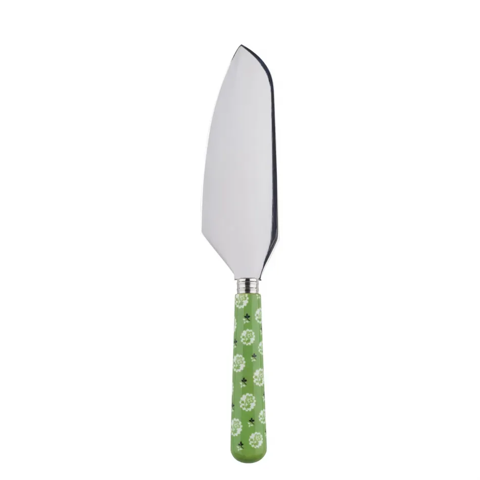 Provencal Garden Green Pie Server 10"