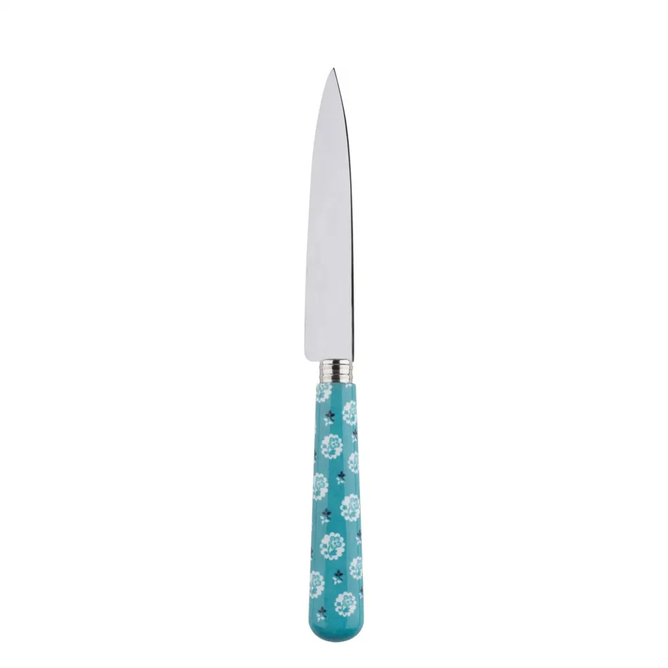 Provencal Turquoise Kitchen Knife 8.25"
