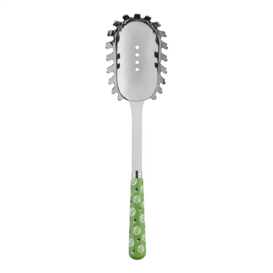 Provencal Garden Green Spaghetti Spoon 10.5"