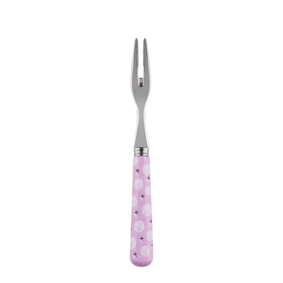 Provencal Pink Cocktail Fork 5.75"