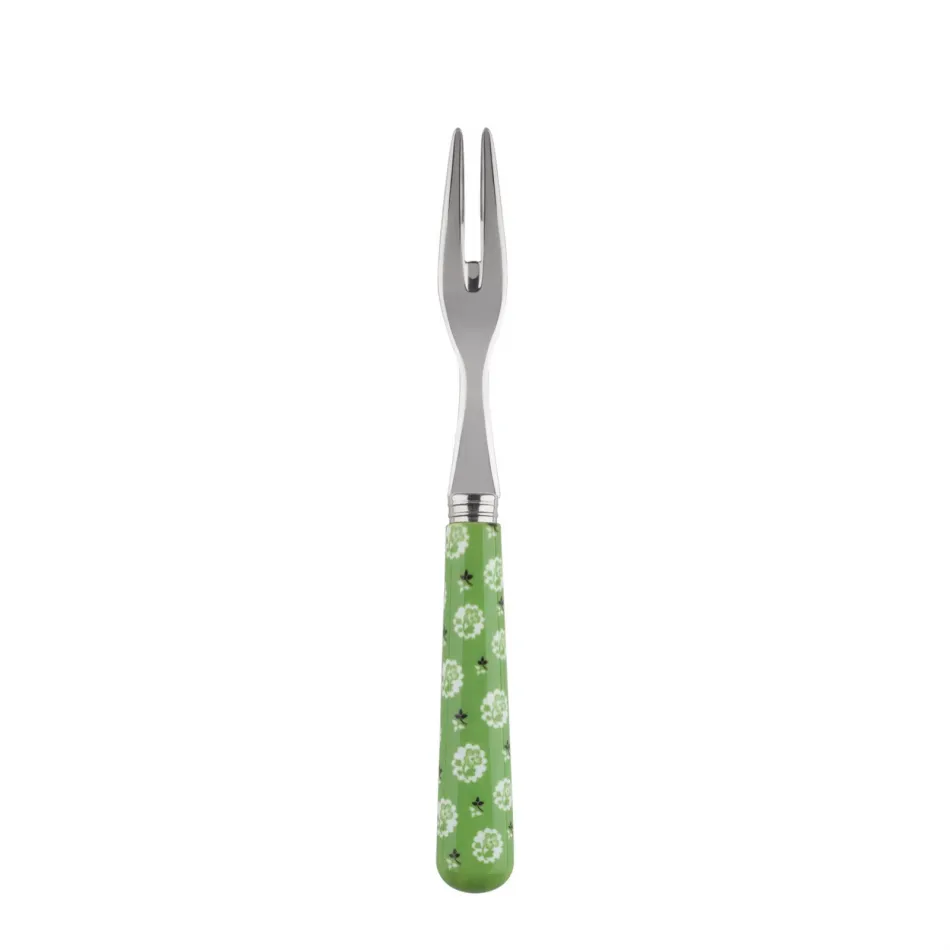 Provencal Garden Green Cocktail Fork 5.75"