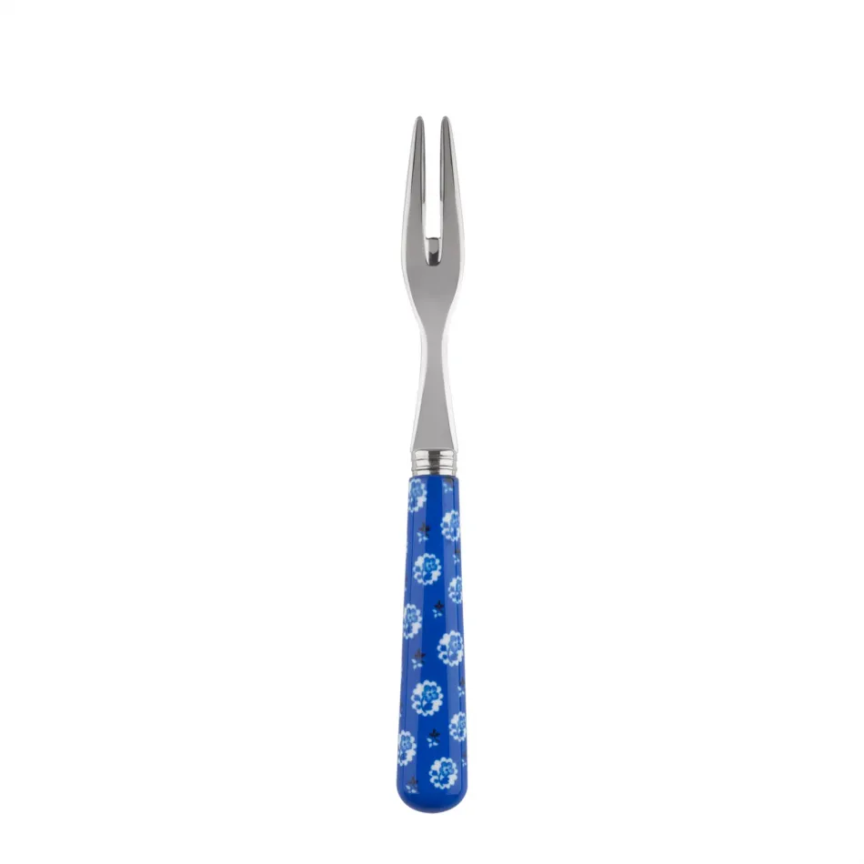 Provencal Lapis Blue Cocktail Fork 5.75"