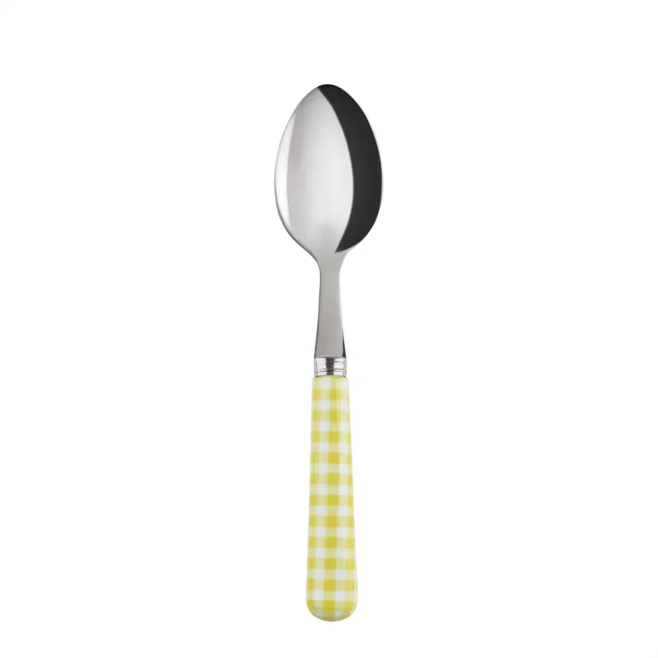 Gingham Yellow Teaspoon 6"