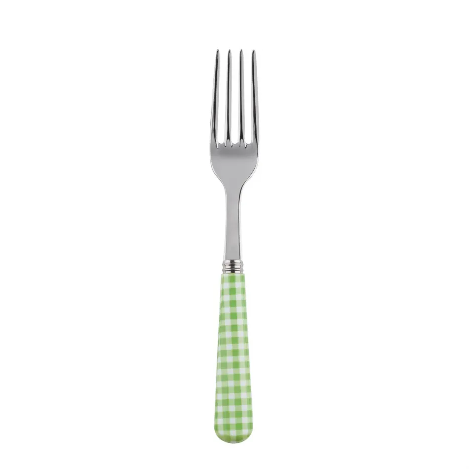 Gingham Garden Green Salad Fork 7.5"