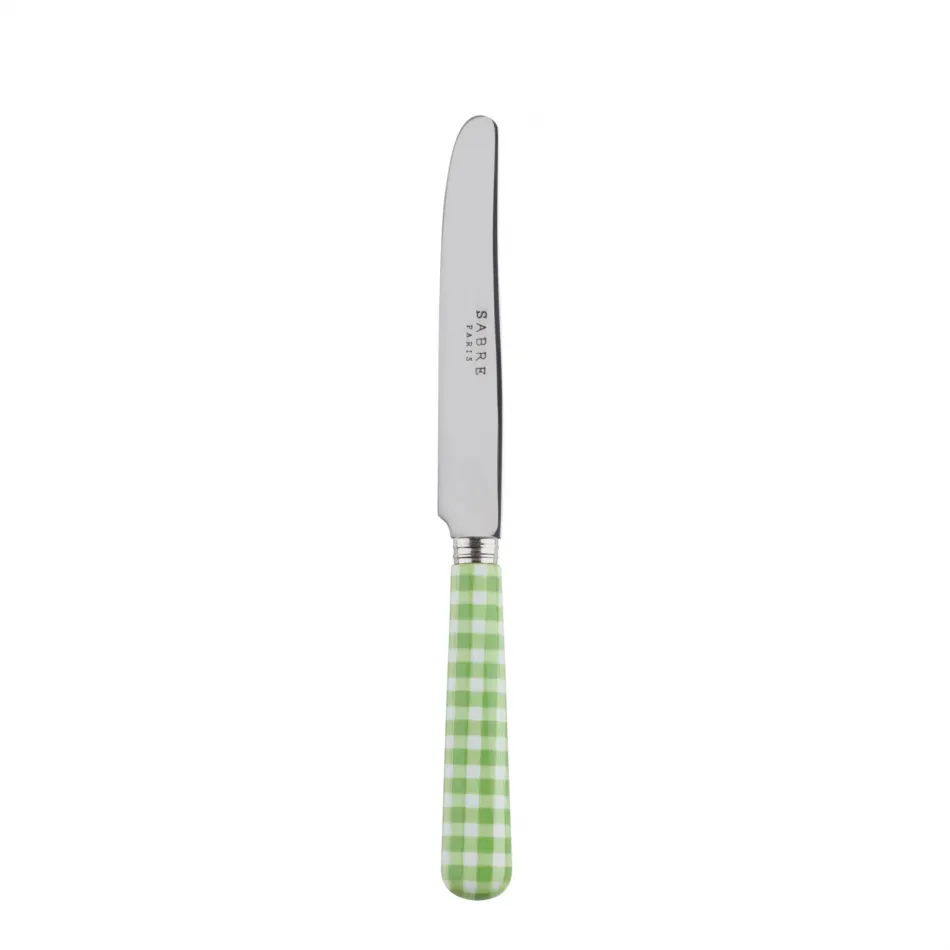 Gingham Garden Green Breakfast Knife 6.75"