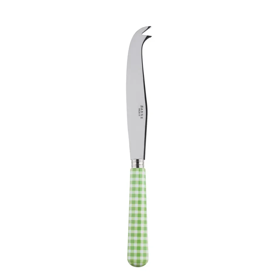 Gingham Garden Green Large Cheese Knife 9.5"