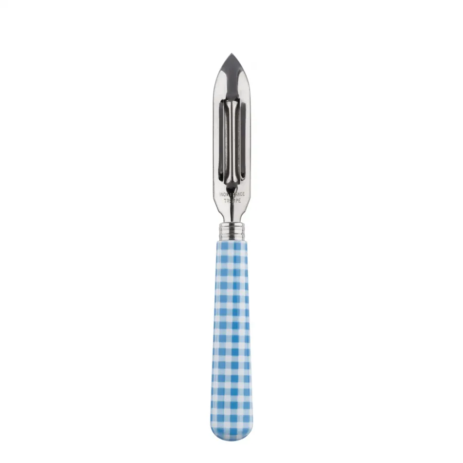 Gingham Light Blue Peeler