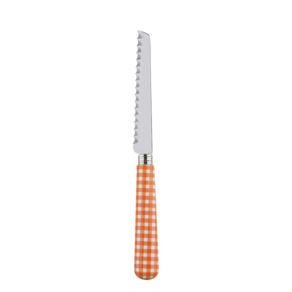 Gingham Orange Tomato Knife 8.5"