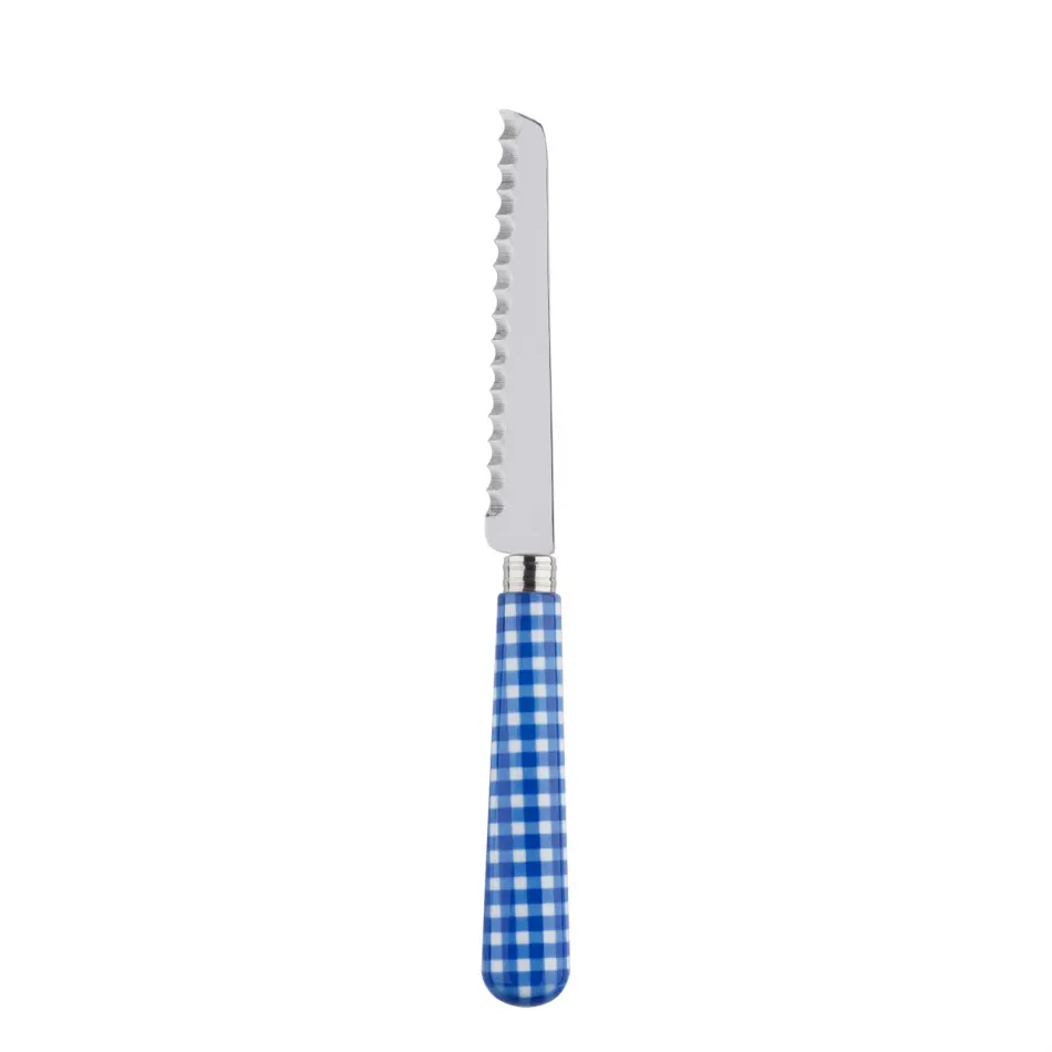 Gingham Lapis Blue Tomato Knife 8.5"