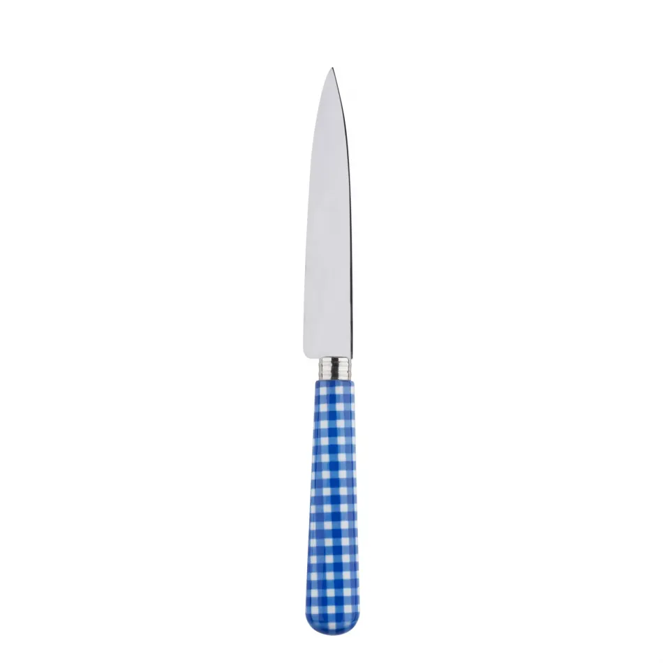 Gingham Lapis Blue Kitchen Knife 8.25"