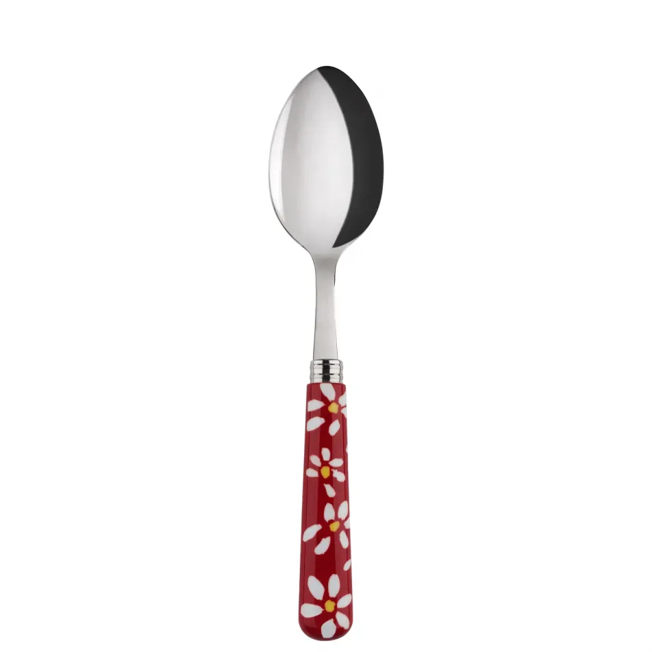 Daisy Red Soup Spoon 8.5"