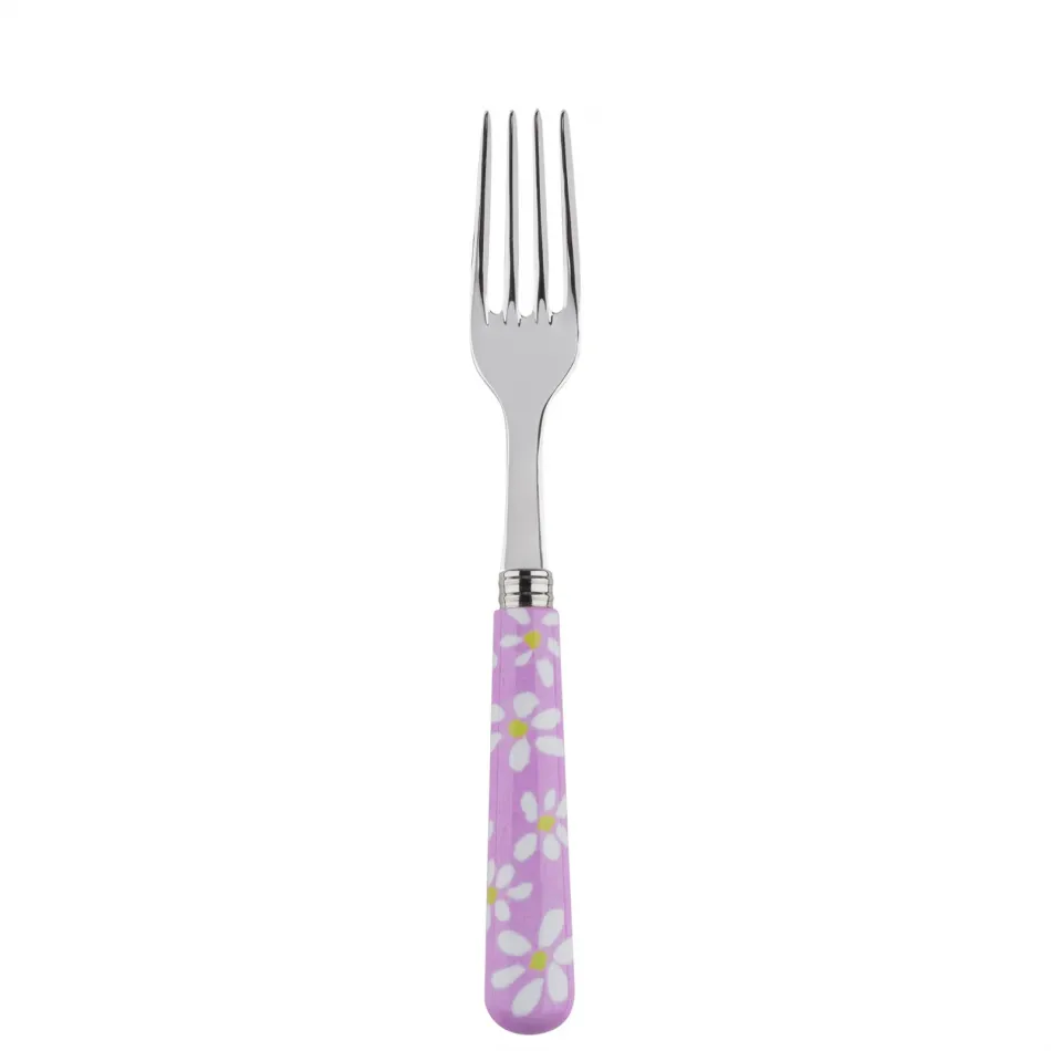 Daisy Pink Dinner Fork 8.5"