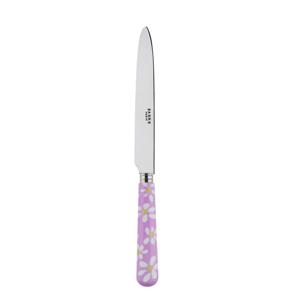 Daisy Pink Dinner Knife 9.25"