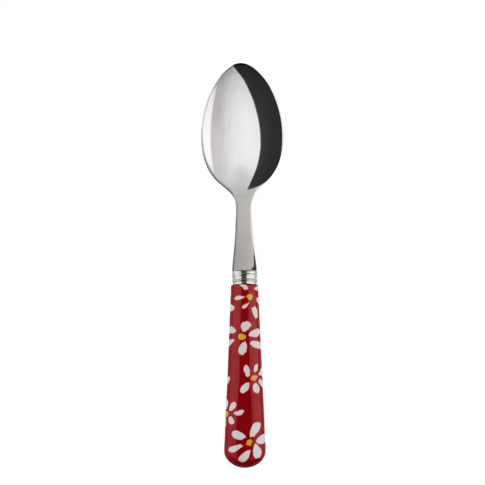 Daisy Red Teaspoon 6"