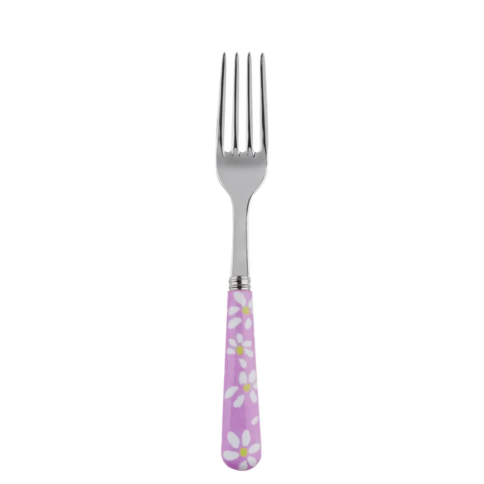 Daisy Pink Salad Fork 7.5"