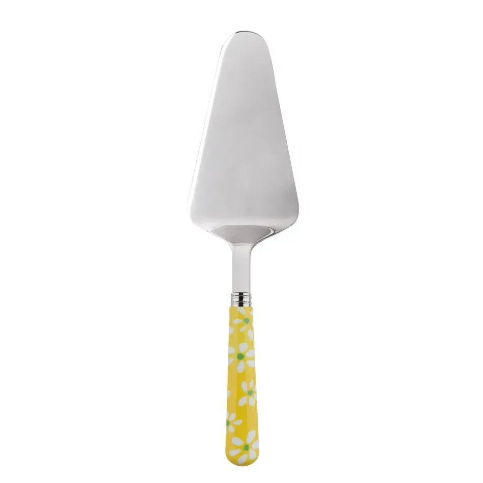 Daisy Yellow Tart Slicer 10"