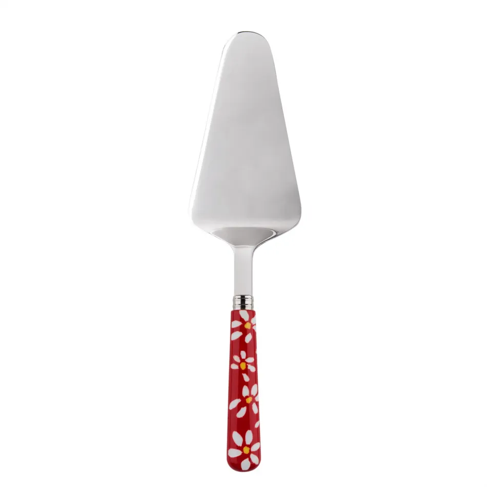 Daisy Red Tart Slicer 10"