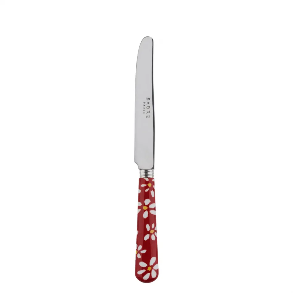 Daisy Red Breakfast Knife 6.75"