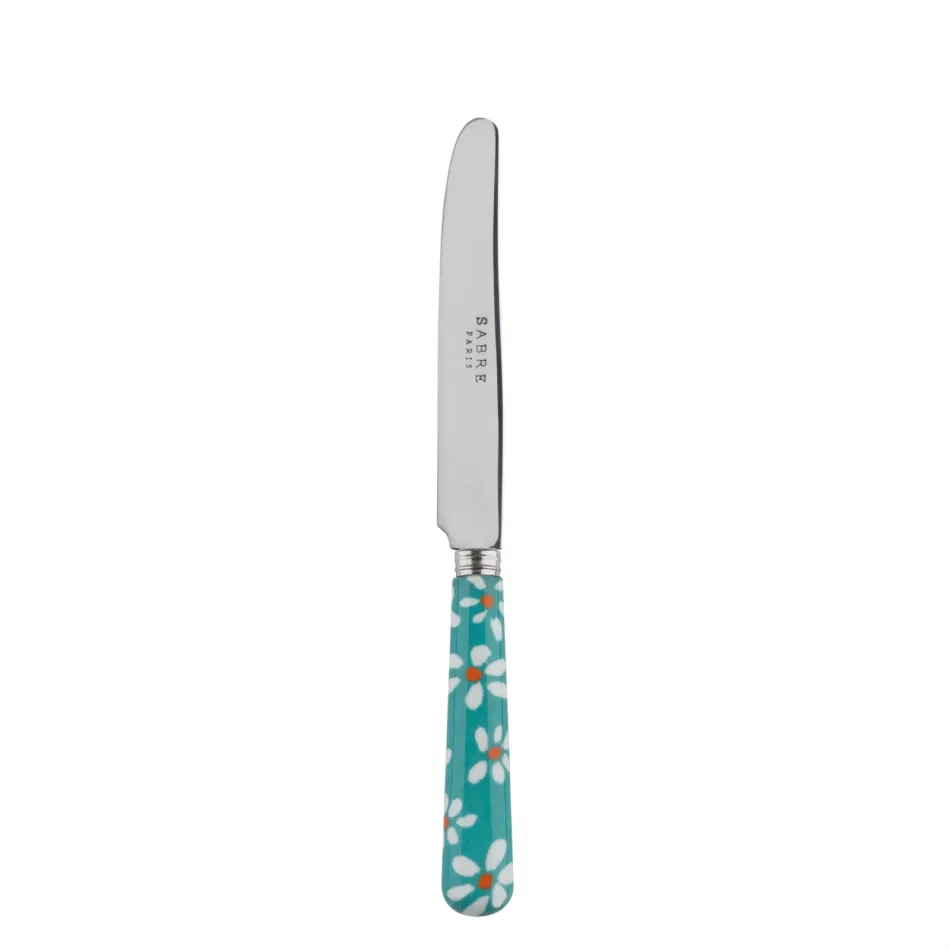 Daisy Turquoise Breakfast Knife 6.75"