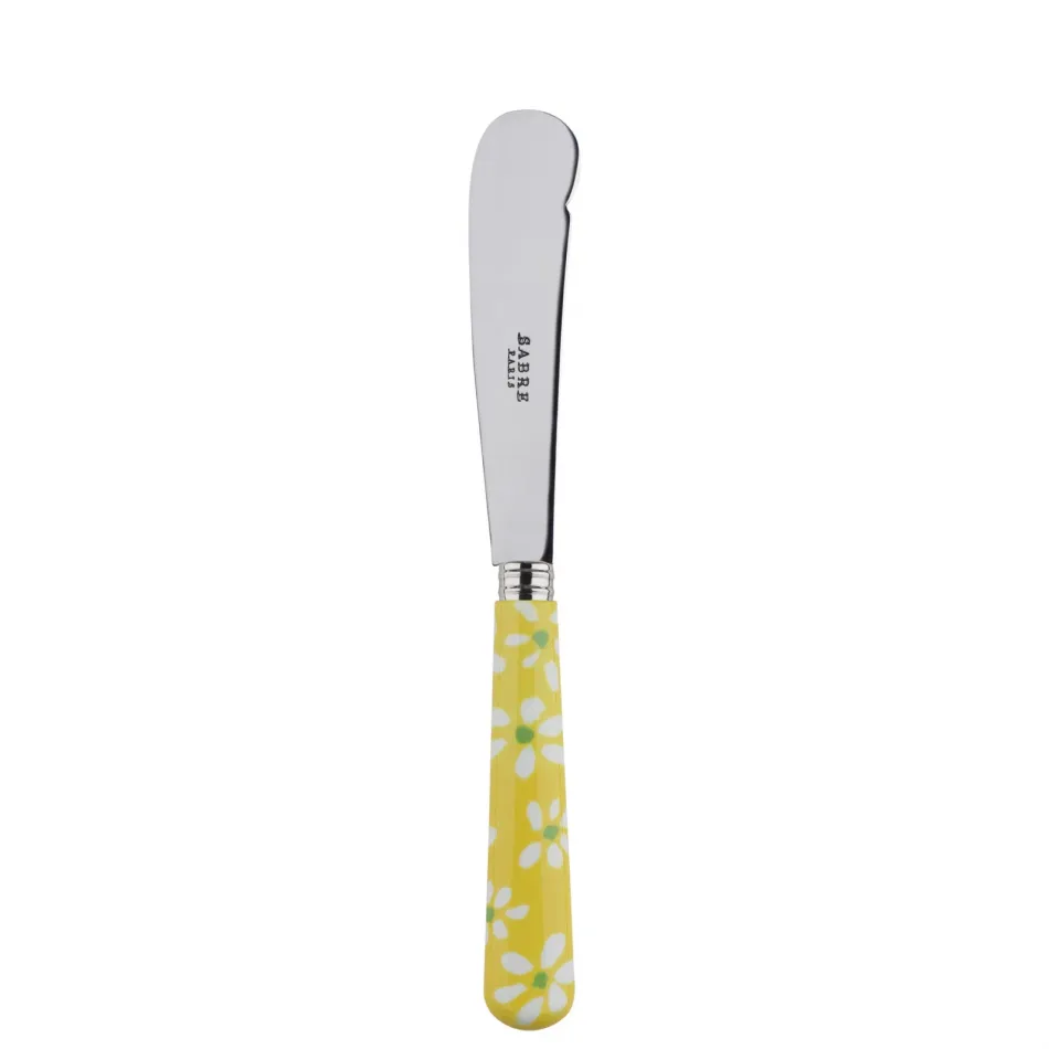 Daisy Yellow Butter Knife 7.75"