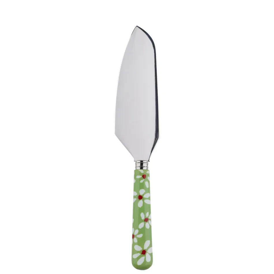 Daisy Garden Green Pie Server 10"