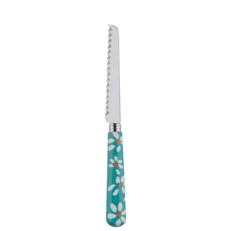 Daisy Turquoise Tomato Knife 8.5"