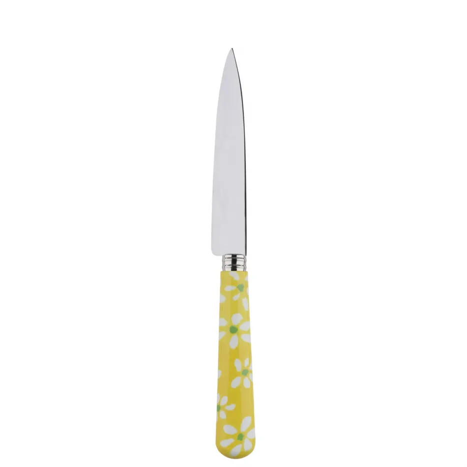 Daisy Yellow Kitchen Knife 8.25"