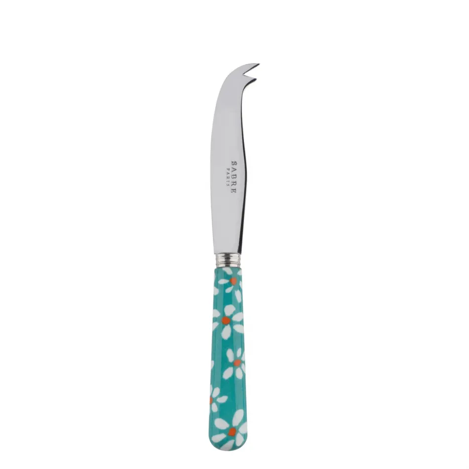 Daisy Turquoise Small Cheese Knife 6.75"