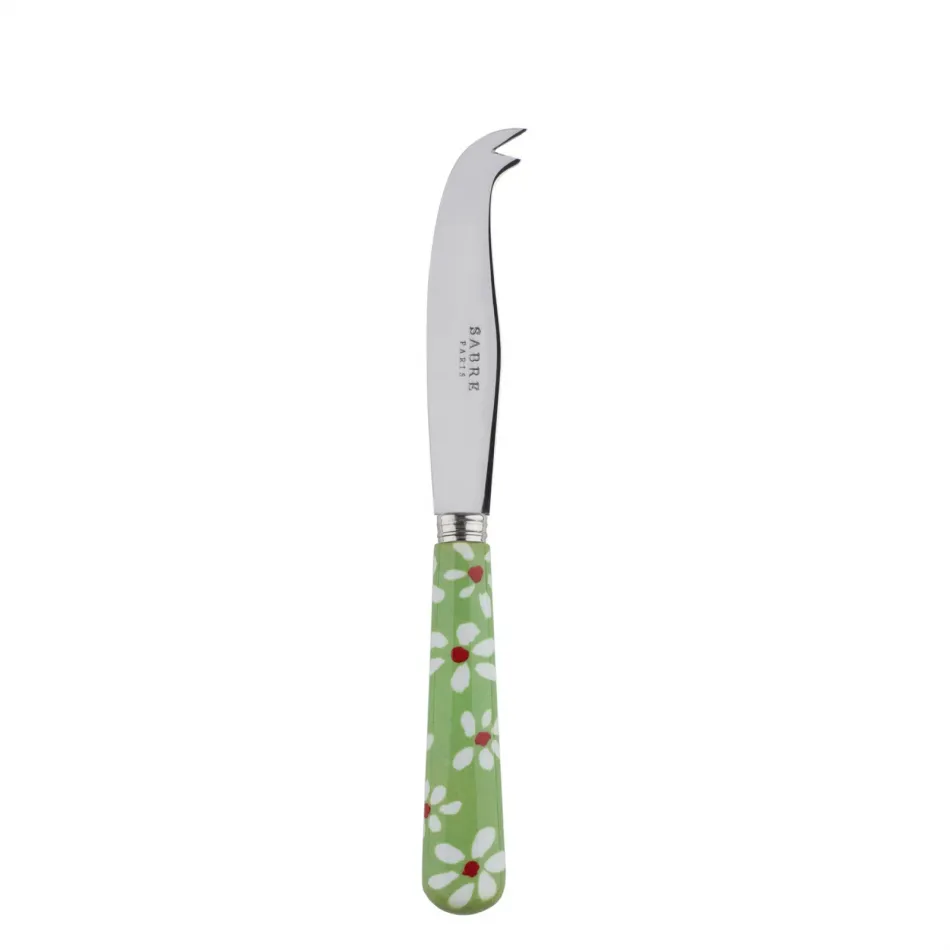 Daisy Garden Green Small Cheese Knife 6.75"