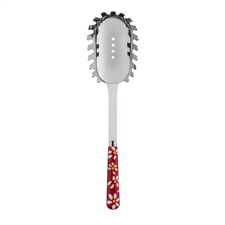 Daisy Red Spaghetti Spoon 10.5"